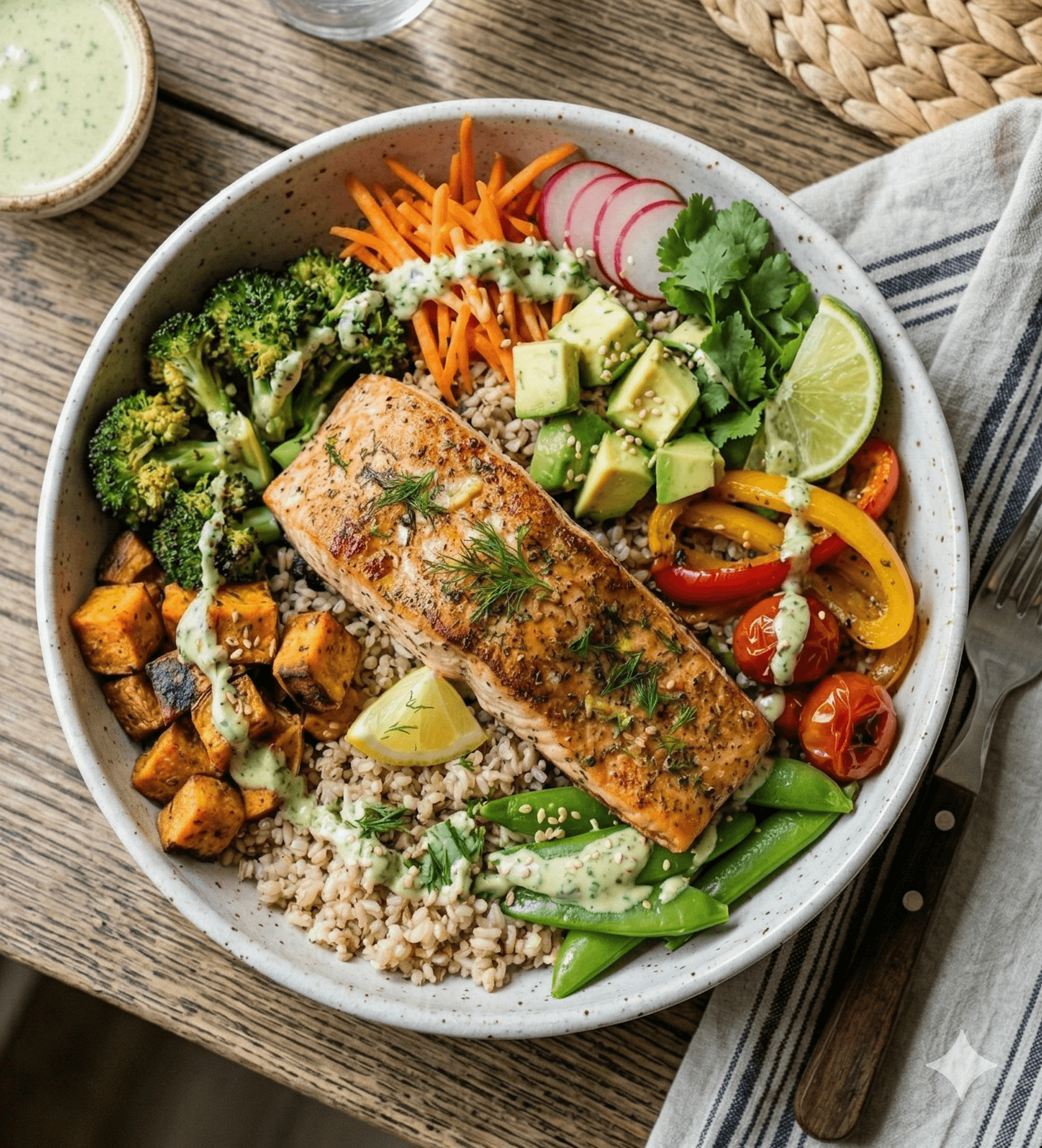 People cooking a weekly meal prep plan together in a bright kitchen